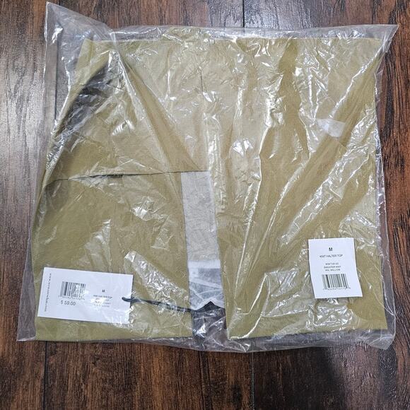 NEW WEWOREWHAT HALTER TOP SIZE MEDIUM WILLOW - Picture 4 of 4